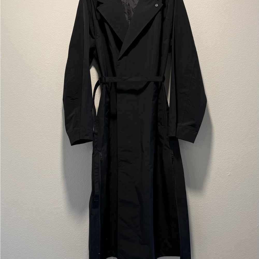 Uniqlo Black Trench Coat